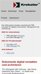 Mobile Screenshot of krekeler.de